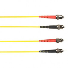 Black Box 8-m, ST-ST, 62.5-Micron, Multimode, Plenum, Yellow Fiber Optic Cable - 26.25 ft Fiber Optic Network Cable for Network Device - First End: 1 x ST Male Network - Second End: 1 x ST Male Network - 128 MB/s - 62.5/125 &micro;m - Yellow FOCMP62-0