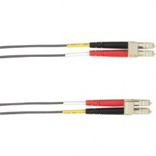 Black Box 30-m, LC-LC, 62.5-Micron, Multimode, PVC, Gray Fiber Optic Cable - 98.43 ft Fiber Optic Network Cable for Network Device - First End: 1 x LC Male Network - Second End: 1 x LC Male Network - 1 Gbit/s - 62.5/125 &micro;m - Gray FOCMR62-030M-LC