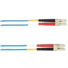 Black Box Colored Fiber OM3 50/125 Multimode Fiber Optic Patch Cable - LSZH - 19.69 ft Fiber Optic Network Cable for Network Device - First End: 2 x LC Male Network - Second End: 2 x LC Male Network - 10 Gbit/s - Patch Cable - LSZH, Riser - 50/125 &mi