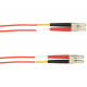 Black Box Fiber Optic Duplex Network Cable - 40 ft Fiber Optic Network Cable for Network Device - First End: 2 x LC Male Network - Second End: 2 x LC Male Network - Red FOLZHM4-LCLC-RD-40