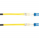 Black Box Single-Mode Value Line Patch Cable, LC-LC, 5-m (16.4-ft.) - 16.40 ft Fiber Optic Network Cable for Network Device - First End: 2 x LC Male Network - Second End: 2 x LC Male Network - Patch Cable - 9/125 &micro;m - Yellow - RoHS Compliance FO