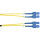 Black Box Single-Mode Value Line Patch Cable, SC-SC, 5-m (16.4-ft.) - 16.40 ft Fiber Optic Network Cable for Network Device - First End: 2 x SC Male Network - Second End: 2 x SC Male Network - Patch Cable - Yellow - RoHS Compliance FOSM-005M-SCSC