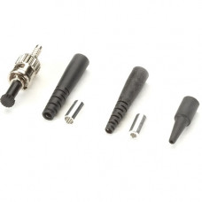 Black Box CER FO Connector - 126-micron, MM, SMP, ST, 2, 3mm, 900um, 10PK - 10 Pack - 1 x ST Male - TAA Compliant FOT203-R2-10PAK