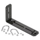 Panduit FiberRunner FR6USB Mounting Bracket - Black - 1 Pack - TAA Compliance FR6USB