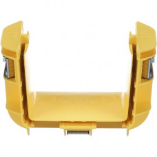 Panduit FiberRunner&reg; Coupler, 4x4, Yellow - Yellow - 1 Pack - Polycarbonate - TAA Compliance FRBC4X4LYL