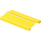 Panduit FiberRunner FRSHC4YL6 4x4 Split Hinged Cover - Cover - Yellow - 1 Pack - TAA Compliance FRSHC4YL6