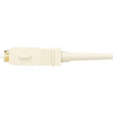 Panduit Fiber Optic Simplex Network Connector - 1 Pack - 1 x SC Male - Electric Ivory - TAA Compliance FSC2MC6EI