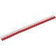 Panduit Electric Wire Ferrule - 500 - Red - Polypropylene, Copper, Polypropylene - TAA Compliance FSD77-8-DSL2