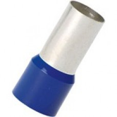 Panduit Electric Wire Ferrule - 25 - Blue - Polypropylene, Copper, Polypropylene - TAA Compliance FSD91-27-Q