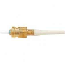 Panduit ST2 OptiCam Pre-Polished Fiber Optic Connectors - 1 Pack - 1 x ST Male - Natural, Beige, Electric Ivory, Translucent - TAA Compliance FST2MC6EI