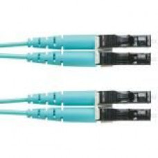 Panduit Fiber Optic Duplex Patch Network Cable - 7 ft Fiber Optic Network Cable for Network Device - First End: 2 x LC Male Network - Second End: 2 x LC Male Network - Patch Cable - Aqua - 1 Pack - TAA Compliance FX2ELLNLNSNM002
