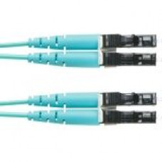 Panduit Fiber Optic Duplex Patch Network Cable - 29.50 ft Fiber Optic Network Cable for Network Device - First End: 2 x LC Male Network - Second End: 2 x LC Male Network - Patch Cable - Aqua - 1 Pack - RoHS Compliance FX2ERLNLNSNM009