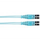 Panduit Fiber Optic Duplex Network Cable - 6.56 ft Fiber Optic Network Cable - First End: 2 x LC Male Network - Second End: 2 x LC Male Network - Patch Cable - 50/125 &micro;m - Aqua FZ2ELQ1Q1SNM002