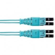 Panduit Fiber Optic Duplex Patch Network Cable - 52.49 ft Fiber Optic Network Cable for Network Device - First End: 2 x LC Male Network - Second End: 2 x LC Male Network - Patch Cable - Aqua - 1 FZ2ELQ1Q1SNM016