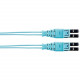 Panduit Fiber Optic Patch Network Cable - 29.53 ft Fiber Optic Network Cable for Network Device - First End: 2 x LC Male Network - Second End: 2 x LC Male Network - Patch Cable - Aqua - 1 Pack FZ2ERQ1Q1SNM009