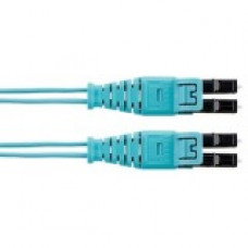 Panduit Fiber Optic Duplex Patch Network Cable - Fiber Optic for Network Device - Patch Cable - 55.77 ft - 1 Pack - 2 x LC Male Network - 2 x LC Male Network - Aqua FZ2ERQ1Q1SNM017