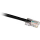 Cp Technologies Clearlinks25FT Cat5E 350MHZ Black No Boot Patch Cable - Category 5E for Network Device - 25ft - 1 x RJ-45 Male Network - 1 x RJ-45 Male Network - Black - RoHS Compliance GC5E-4P-BK-25-O
