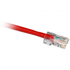 Cp Technologies ClearLinks 5FT Cat5E 350MHZ Red No Boot Patch Cable - Category 5E for Network Device - 5ft - 1 x RJ-45 Male Network - 1 x RJ-45 Male Network - Red - RoHS Compliance GC5E-4P-RD-05-O