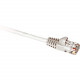 Cp Technologies Clearlinks10FT Cat5E 350MHZ White w/ Boot Patch Cable - Category 5E for Network Device - 10ft - 1 x RJ-45 Male Network - 1 x RJ-45 Male Network - White - RoHS Compliance GC5E-4P-WH-10