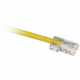 Cp Technologies Clearlinks5FT Cat5E 350MHZ Yellow No Boot Patch Cable - Category 5E for Network Device - 5ft - 1 x RJ-45 Male Network - 1 x RJ-45 Male Network - Yellow - RoHS Compliance GC5E-4P-YW-05-O