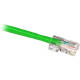 Cp Technologies ClearLinks 1FT Cat. 6 550MHZ Green No Boot Patch Cable - Category 6 for Network Device - 1ft - 1 x RJ-45 Male Network - 1 x RJ-45 Male Network - Green - RoHS Compliance GC6-GR-01-O