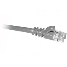 Cp Technologies Clearlinks1FT Cat5E 350MHZ Light Grey w/ Boot Patch Cable - Category 5E for Network Device - 1ft - 1 x RJ-45 Male Network - 1 x RJ-45 Male Network - Light Grey - RoHS Compliance GC5E-4P-LG-01