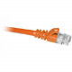 Cp Technologies Clearlinks7FT Cat5E 350MHZ Orange w/ Boot Patch Cable - Category 5E for Network Device - 7ft - 1 x RJ-45 Male Network - 1 x RJ-45 Male Network - Orange - RoHS Compliance GC5E-4P-OR-07