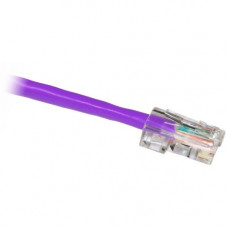 Cp Technologies ClearLinks 3FT Cat. 6 550MHZ Purple No Boot Patch Cable - Category 6 for Network Device - 3ft - 1 x RJ-45 Male Network - 1 x RJ-45 Male Network - Purple - RoHS Compliance GC6-PU-03-O