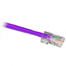 Cp Technologies ClearLinks 100FT Cat. 6 550MHZ Purple No Boot Patch Cable - Category 6 for Network Device - 100ft - 1 x RJ-45 Male Network - 1 x RJ-45 Male Network - Purple - RoHS Compliance GC6-PU-100-O