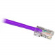 Cp Technologies ClearLinks 100FT Cat. 6 550MHZ Purple No Boot Patch Cable - Category 6 for Network Device - 100ft - 1 x RJ-45 Male Network - 1 x RJ-45 Male Network - Purple - RoHS Compliance GC6-PU-100-O