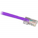 Cp Technologies ClearLinks 50FT Cat. 6 550MHZ Purple No Boot Patch Cable - Category 6 for Network Device - 50ft - 1 x RJ-45 Male Network - 1 x RJ-45 Male Network - Purple - RoHS Compliance GC6-PU-50-O