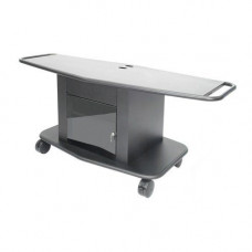 AVTEQ GM-350L Dual Monitor Cart - Steel, Glass - TAA Compliance GM-350L