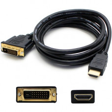 Addon Tech 3ft HDMI 1.3 Male to DVI-D Dual Link (24+1 pin) Male Black Cable For Resolution Up to 2560x1600 (WQXGA) - 100% compatible and guaranteed to work HDMI2DVID3F