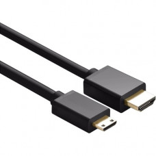 Accortec High Speed HDMI&reg; to Mini HDMI&reg; Thin Cable 6ft - 6 ft HDMI/Mini-HDMI A/V Cable for Smartphone, Tablet PC, Home Theater System, Audio/Video Device - First End: 1 x HDMI (Type A) Male Digital Audio/Video - Second End: 1 x HDMI (Mini 