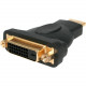 Startech.Com HDMI&reg; to DVI-D Video Cable Adapter - M/F - 1 x HDMI Male Digital Audio/Video - 1 x DVI-D Female Digital Video - RoHS Compliance HDMIDVIMF