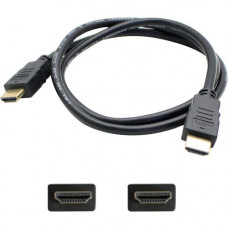 Addon Tech 5PK 6ft HDMI 1.4 Male to HDMI 1.4 Male Black Cables Which Supports Ethernet Channel For Resolution Up to 4096x2160 (DCI 4K) - 100% compatible and guaranteed to work - TAA Compliance HDMIHSMM6-5PK