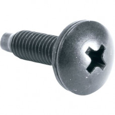 Middle Atlantic Products Standard Rack Screw - 10 - Truss - Black - 100 / Bag HP