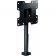 Peerless HP432-002 Desktop Swivel Mount - 80 lb - Black - TAA Compliance HP432-002