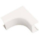 Panduit Cable Raceway Corner Fitting - Electric Ivory - 10 Pack - Acrylonitrile Butadiene Styrene (ABS) - TAA Compliance ICFC3EI-X