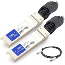 AddOn J9281D Compatible TAA Compliant 10GBase-CU SFP+ to SFP+ Direct Attach Cable (Passive Twinax, 1m) - 100% application tested and guaranteed to work - TAA Compliance J9281D-AO