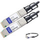 AddOn Compatible TAA Compliant 40GBase-CU QSFP+ to QSFP+ Direct Attach Cable (Passive Twinax, 2m) - 100% compatible and guaranteed to work - TAA Compliance JG326A-2M-AO