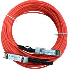 HPE X2A0 10G SFP+ to SFP+ 20m Active Optical Cable - 65.62 ft Fiber Optic Network Cable for Network Device, Switch - First End: 1 x SFP+ Male Network - Second End: 1 x SFP+ Male Network - 10 Gbit/s - Orange - 1 - TAA Compliance JL292A