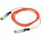 Axiom Fiber Optic Network Cable - 82 ft Fiber Optic Network Cable for Router, Switch, Network Device - First End: 1 x SFP+ Network - Second End: 1 x SFP+ Network - 1.25 GB/s - Orange JNP-10G-AOC-25M-AX