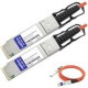 AddOn Juniper Networks Compatible TAA Compliant 40GBase-AOC QSFP+ to QSFP+ Direct Attach Cable (850nm, MMF, 25m) - 100% compatible and guaranteed to work - TAA Compliance JNP-40G-AOC-25M-AO