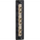 Black Box JPM450 Series Fiber Adapter Panel - Low Density, (3) ST Duplex, Ceramic, Beige - 3 Port(s) - 3 x Duplex - Beige - TAA Compliant - TAA Compliance JPM450B