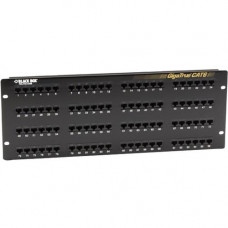 Black Box GigaTrue CAT6 Patch Panel with Universal Wiring, 96-Port, 4U - 96 x RJ-45 - 96 Port(s) - 96 x RJ-45 - 4U High - 19" Wide - Rack-mountable - TAA Compliance JPM614A-R7