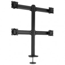 Chief KONTOUR K3G220B Desk Mount for Flat Panel Display - 24" Screen Support - 60 lb Load Capacity - Black - TAA Compliance K3G220B