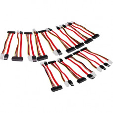 Kanguru SATA Cable - SATA Data Transfer Cable for Hard Drive - SATA - 15 Pack KCLONE-CABLES-SATA15