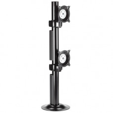 Milestone Av Technologies Chief KTG230B - Mounting kit (tilt bracket, grommet mount, column) - for dual flat panel - black - TAA Compliance KTG230B