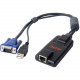 American Power Conversion  APC KVM Cable - for Keyboard/Mouse, Monitor, KVM Switch - 1 x HD-15 Male VGA, 1 x Type A Male USB - 1 x RJ-45 Female Network - TAA Compliance KVM-USB